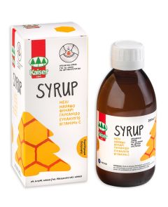 Kaiser Syrup classic for cough 200ml - Σιρόπι με βότανα, μέλι και βιταμίνη C