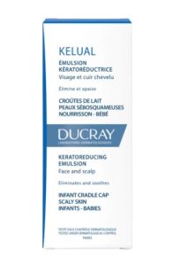 Ducray Kelual Keratoreducing emulsion face & scalp 50ml - Reduces flaking and discomfort
