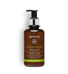 Apivita Cleansing Gel for Oily/Combination Skin with Propolis&Citrus 200ml