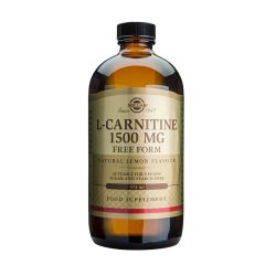 Solgar L-Carnitine 1500 mg Liquid 473ml - Carnitine in the natural 'L' form (not synthetic D-Carnitine)