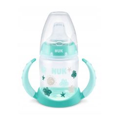 Nuk First Choice Learner bottle 6-18m 150ml - Educational Baby Bottle With Handles & Temperature Control Indicator