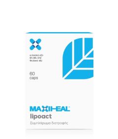 Maxiheal Lipoact Alpha lipoic acid & B-complex 60caps - Αλφα λιποϊκο οξυ (Ισχυρό αντιοξειδωτικό)