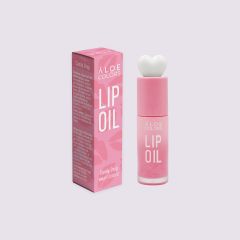 Aloe Colors Lip Oil Candy Drop (Pink) 10ml - Ζουμερά, σαγηνευτικά χείλη με φυσικό ροζ χρώμα και ακαταμάχητη λάμψη