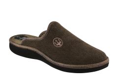 Naturelle London Brown Men's Winter Anatomical slippers 1.pair - Textile, comfort men's slippers of excellent quality