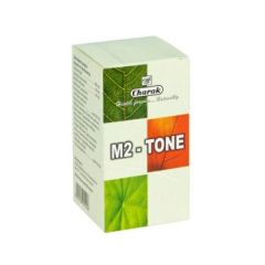 Charak M2 - Tone Helps To Regulate And Restore Normal Menstrual Flow 60tbs - for the treatment of PCOS, Menorrhagia, Dysfunctional Uterine bleeding, Fibroids and hormonal imbalance