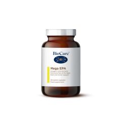 BioCare Mega EPA 30.caps - pure fish oil capsule providing omega-3 fatty acids for heart, brain and vision support