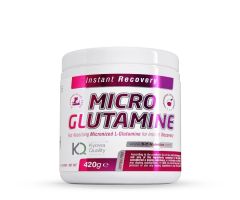 SCN Micro Glutamine KYOWA Pharmaceutical grade 420gr - Βελτιώνει την αθλητική απόδοση και την αποθεραπεία από την άσκηση αντοχής