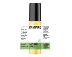 Kannabio Migraine Free Roll On Stick (CBD 200mg/10ml) - Ανακουφιστείτε από την δυσφορία του πονοκεφάλου με φυσικό τρόπο