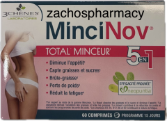 3C Pharma Mincinov Complete Slimming 5 in 1 60.tbs - Slimming supplement with five-fold action