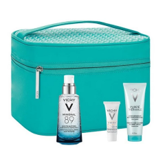 Vichy Promo Mineral 89 Booster & Purette Thermale & Uv Age Daily 50/50/3ml - Ενυδατική κρέμα (Booster) προσώπου & δώρα