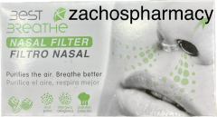 Best Breath PharmaNasal Filter nose dilator 1.pack - Ρινικός Διαστολέας PharmaNasal Filter (1 τεμάχιο + 30 φίλτρα / συσκευασία)