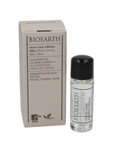 Bioearth Face serum with filler effect (Hibiscus) 5ml - Ορός Προσώπου για γέμισμα των ρυτίδων με Ιβίσκο