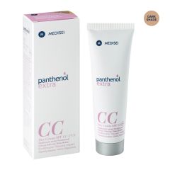 Medisei Panthenol Extra CC Day Cream SPF15 Dark Shade 50ml - Ενυδατική κρέμα ημέρας με χρώμα (Σκούρα απόχρωση)
