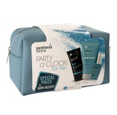 Medisei Panthenol Extra Party o'clock for him Blue promo bag 50/200/75ml - Men's toiletries with 3 unique products