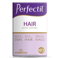 Vitabiotics Perfectil Hair extra support 60.caps - Συμπλήρωμα Για Την Ενίσχυση Των Μαλλιών 