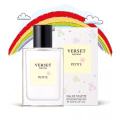 Verset Parfums Petite for children and mums 100ml - Κολόνια για παιδιά και μαμάδες με απαλό συνδυασμό από νότες λουλουδιών και γλυκών