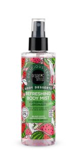 Organic Shop Body Desserts Watermelon Lemonade Refreshing body mist 200ml - Αναζωογονήστε τις αισθήσεις σας με το Αναζωογονητικό Body Mist Καρπούζι/λεμονάδα