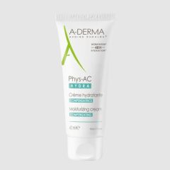 A-Derma Phys-AC Hydra Cream Hydratante 40ml - Αντισταθμιστική ενυδατική κρέμα προσώπου