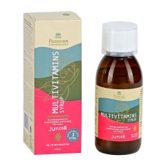 Kaiser Premium Vitaminology Multivitamins Syrup Junior 150ml - Children’s multivitamin syrup with strawberry flavor