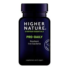 Higher Nature Pro-Daily Pro and Prebiotics 90.tbs - Resistant probiotics and prebiotics for healthy flora