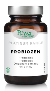Power Health Probiozen Probiotic 15tabs - εξισορρόπηση της εντερικής χλωρίδας με προβιοτικά, πρεβιοτικά, ρίγανη