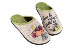 Naturelle Anatomical Winter slippers Queen Beige 1.pair - Υφασμάτινες, comfort παντόφλες εξαιρετικής ποιότητας