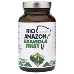 Rio Amazon Graviola Fruit 500mg 120.veg.caps - contains Graviola fruit powder