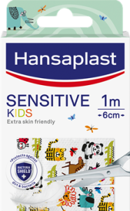 Hansaplast Sensitive Kids (Extra skin friendly) 1m.6cm width - Επίθεμα του μέτρου για παιδιά (υποαλλεργικό)