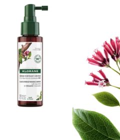 Klorane Hair strengthening serum with Quinine & Organic edelweiss 100ml - Hair tonic serum with Quinine and Organic Edelweiss