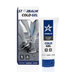 Starbalm Cold gel for muscle strain and pain 100ml - Cryotherapy gel with analgesic action