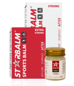 Starbalm Sports Balm Strong 25gr - suitable for injury treatment in case of muscular pain