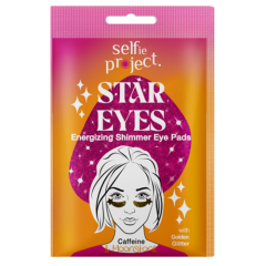 Inoplus Selfie Project Star Eyes Energizing shimmer eye pads 2.pcs - "Star Eyes" eye patches with gold glitter