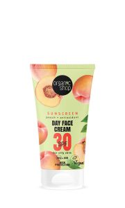 Organic Shop Sunscreen Day Face cream SPF30 for oily skin 50ml - Αντηλιακή Κρέμα Προσώπου με SPF30 για Λιπαρή Επιδερμίδα