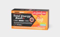 Namedsport Total Energy Rush 60.tbs - High concentration tablets with Taurine, caffeine and niacin
