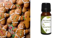 Ethereal Nature Warm Gingerbread fragnance oil 10ml - αναδύει ένα ζεστό άρωμα από πικάντικο τζίντζερ, ξυλάκια κανέλας