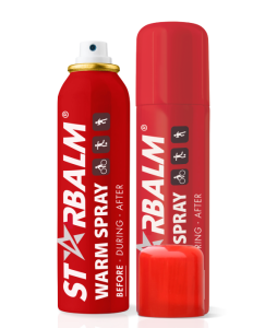 Starbalm Warm spray Before during after exercise 150ml - designed for better pre-workout muscle warm-up