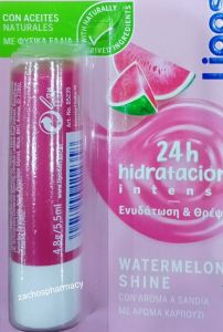 Liposan Watermelon Shine 24hr hydration 5.5ml - Shiny and protective