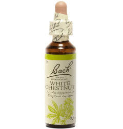 Bach Rescue Remedy White Chestnut oral drops 20ml - Για το μυαλό βρίσκεται παγιδευμένο σε νοητικά σενάρια